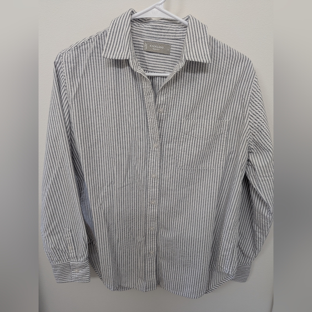 Everlane Striped Button Down Shirt
